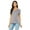 Charcoal Heather, variant on Bella + Canvas Ladies' Relaxed Jersey Short-Sleeve V-Neck T-Shirt - 6405
