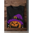 thumbnail image 3 of Happy Halloween Spooky Pumpkin  T-Shirt Men -Image by Shutterstock, Male 3X-Large, 3 of 4