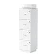 thumbnail image 6 of Ktaxon Wood 4-Drawer Lateral File Cabinet with Lock for Home Office, Lockable Filing Cabinet, Easy to Assemble, White, 6 of 8