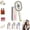 Beige, variant on Electric Steam Brush for Hair, Electric Spray Air Cushion Comb for Women, Rechargeable Water Spray Hair Brush, Detangling & Anti-Static Hair Brush, Reduce Frizz, Smooth & Nourish