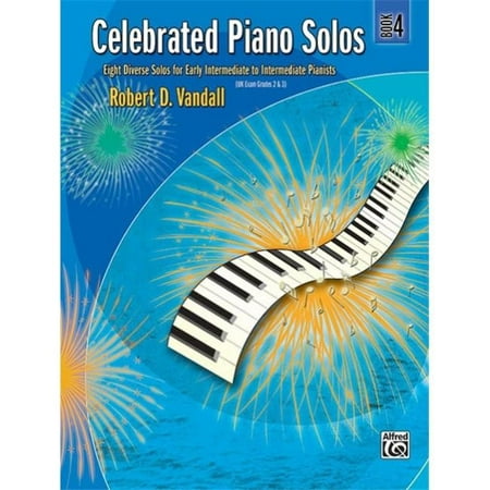 Alfred 00-881340 Celebrated Piano Solos- Book 4 - Music Book