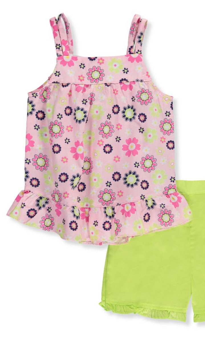 PARK BENCH KIDS - Park Bench Kids Little Girls' Toddler 2-Piece Short