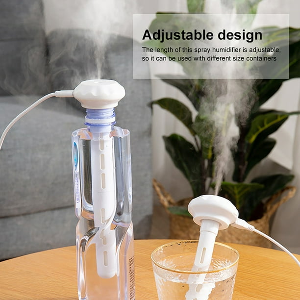 Jinveno Mini Humidifier Stick Adjustable Air Humidifier for