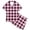 1-71Pink249, variant on MEZZALL Kids Boys And Girls Pattern Printed Short Sleeve Lapel Button Down Tops & Shorts Sleepwear Night Comfort Pajamas Sets