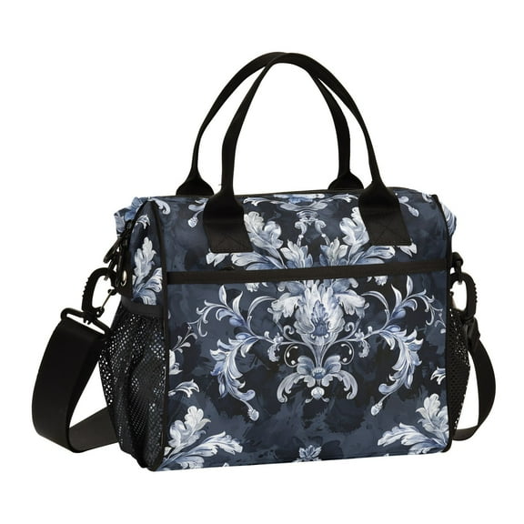 Watercolor Boho Vintage Trible Cooler Bag Lunch Bag Soft Cooler Cooling Tote Insulated Lunch Box for Adult Men Women