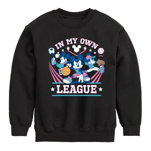Disney - In My Own League - Toddler & Youth Crewneck Fleece Sweatshirt