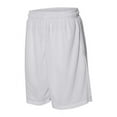 thumbnail image 2 of Men's Russell 651AFM0 Mesh Pocket Performance Short (White L), 2 of 4