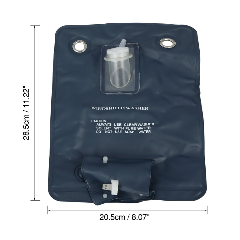 Universal Windscreen Washer Bottle Bag Kit with DC 12V Pump for