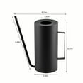 thumbnail image 3 of OEFNTAC Watering Can Watering Can Outdoor User-friendly Comfortable Handle Design Efficient Watering Pot Spray Household 1.5L Metal Portable Stainless Steel Long Spout for Indoor Plants, 3 of 5