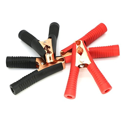 100 Amp *Top Quality! Booster cable clamps 1 Pair Red & Black 