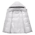 thumbnail image 6 of VBVC Women's Hooded Puffer Vest with Pockets , Waterproof Sleeveless Winter Coat For Women, M-2XL, 6 of 9