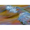 thumbnail image 2 of Delisle, Gilles 14x11 Black Ornate Wood Framed with Double Matting Museum Art Print Titled - Canada, Quebec Autumn on the Riviere du Nord, 2 of 4