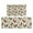 Beige Chicken Floral, variant on Patchwork Chicken Pattern Kitchen Rugs Sets Of 2,Anti Fatigue Kitchen Mat Rugs Non Slip Washable,Decorative Kitchen Floor Mats for Kitchen,Sink,Laundry,17"x30" 17"x47"