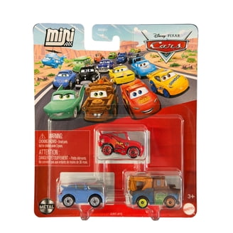 海外限定品　Disney Pixar Cars ミニカー 3台セット Disney Pixar Cars Mini Racers 3 Pack, Jeff Corvette, McQueen