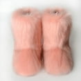 thumbnail image 4 of jsaierl Women's Fashion Color Imitation Animal Boots Plus Fleece Boots Snow Boots, 4 of 7