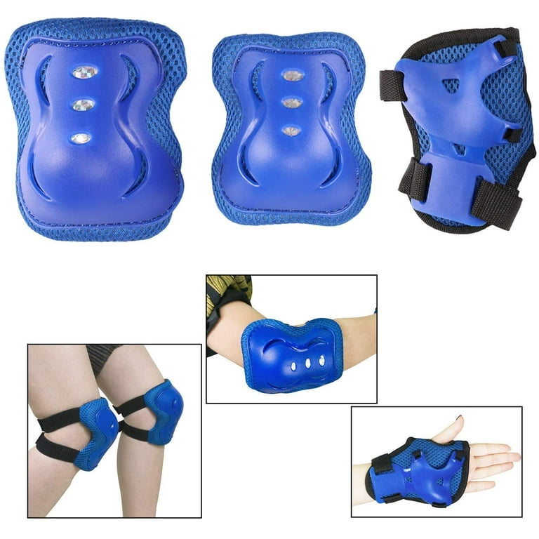 Kids/Youth Knee Pad Elbow Pads Wrist Guards Protective Gear Set,for Roller  Skates Skating Skatings Cycling BMX Bike Skateboard Inline Scooter Riding 