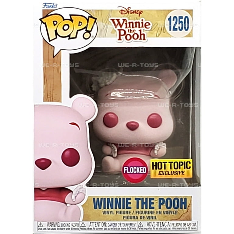 Funko Pop Disney 1250 Winnie the Pooh Flocked Exclusive