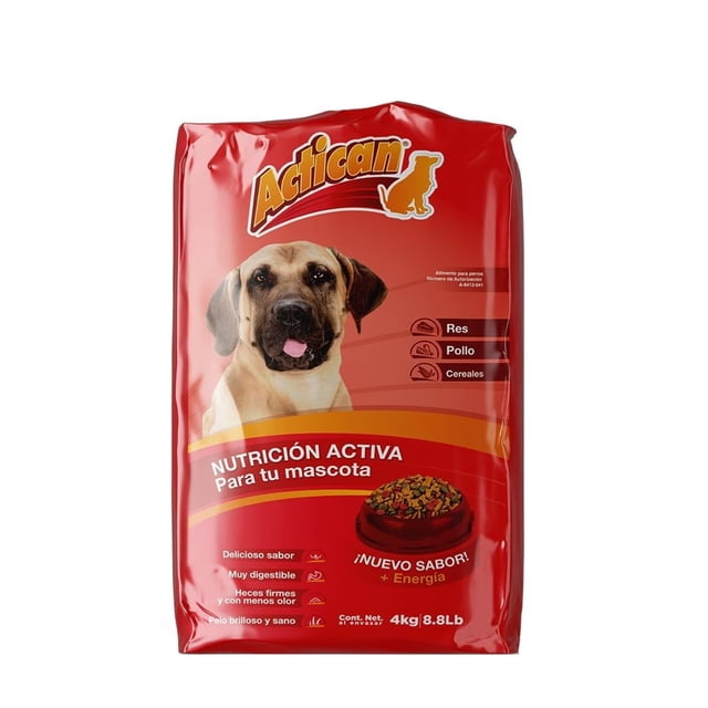 Alimento para Perros Nutrimentos Concentra Actican 4 Kg