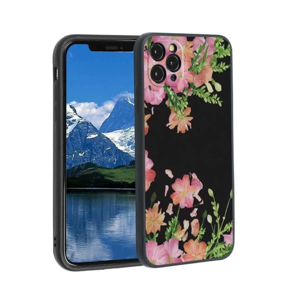 Flowers-356 Phone Case, Degined for iPhone 11 Pro Case Men Women, Flexible Silicone Shockproof Case for iPhone 11 Pro