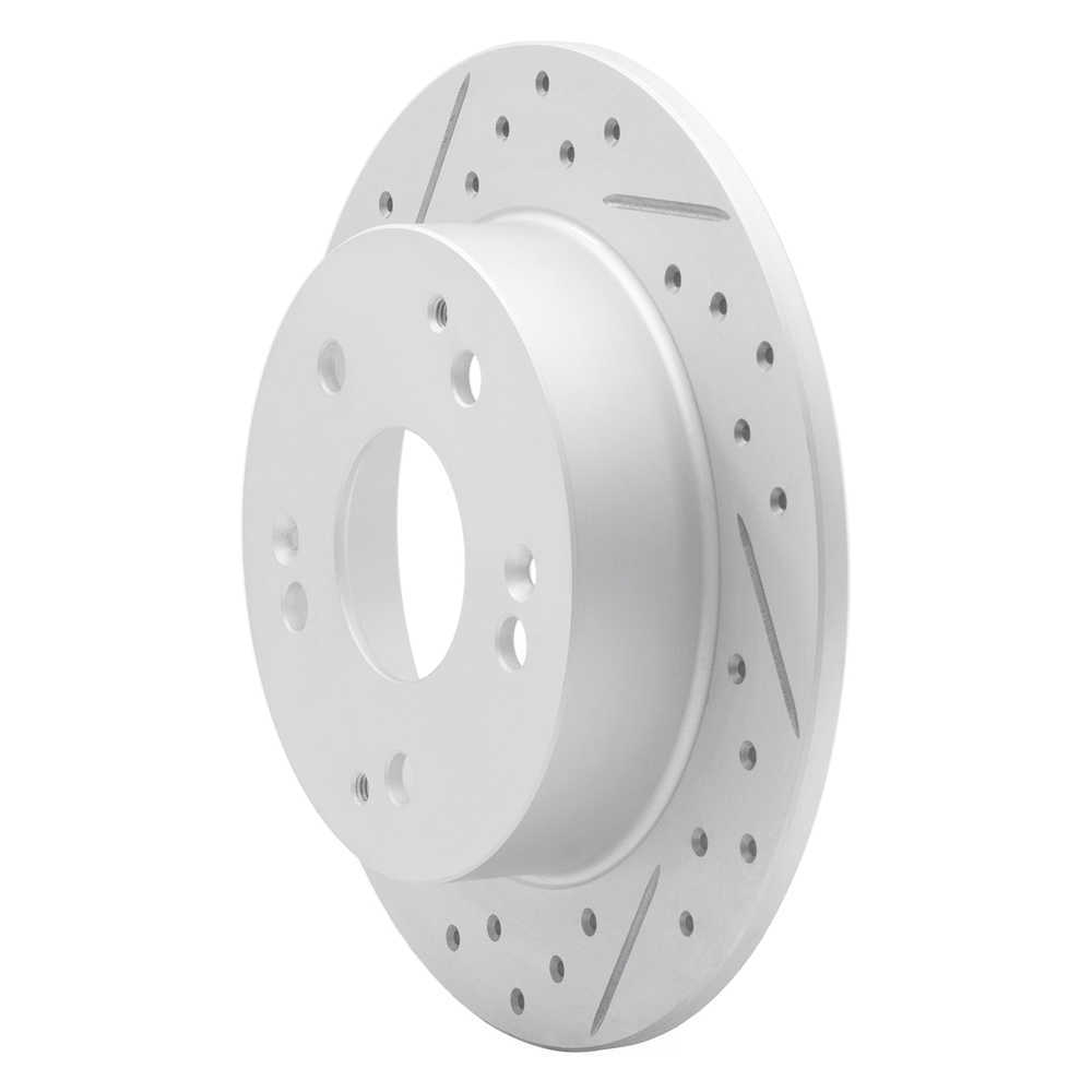 Dynamic Friction Company 830-59026L DFC Geoperformance Rotor - Drilled and Slotted