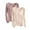 Beige--tunic tops for women loose fit dressy, variant on Aboser 2 Pack Long Sleeve Shirts for Women with Built in Bras Wireless Cotton Modal Tops Plus Size Scoop Neck Basic Shirt Solid Color Casual Layering Tshirts