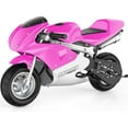 thumbnail image 2 of MotoTec Phantom Gas Pocket Bike 49cc 2-Stroke Pink, 2 of 3