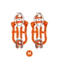 thumbnail image 1 of Zapatos Crampones Cubiertas De Zapatos De Acero Inoxidable Garra De Nieve Crampones De Hielo 18 Dientes Moyic OD009568-03, 1 of 7