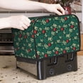 thumbnail image 7 of Lsque Green Background With Ho Print 2 Slice Toaster Cover , Kitchen Appliance Dustproof Protector , Toaster Protector Dustproof Kitchen Appliance Cover, 7 of 7