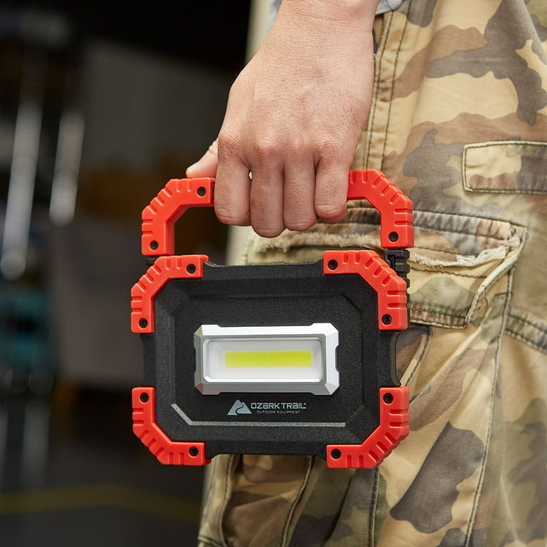 Ozark Trail Portable LED Work Light 1000 Lumens Walmart