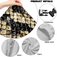 thumbnail image 6 of TSOVTHRID Snake Skin Scale Print 4 PCS Gaming Chair Covers Slipcovers Stretchy Gaming Chair Cover Set Anti-Dust Office Desk Chair Cover with Armrest Covers, 6 of 7
