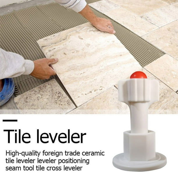 Lutabuo 25pcs Set Level Wedges Tile Spacers Reusable Tiles Leveler