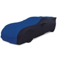 thumbnail image 4 of C7 Corvette Ultraguard Stretch Satin Indoor Car Cover : Sport Series Blue/Black, 4 of 15