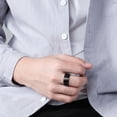 thumbnail image 2 of Men's Ring, Comfort Fit 8mm Tungsten Carbide Ring, Size 10, 2 of 4