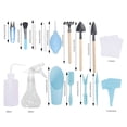 thumbnail image 3 of Gardening Succulent Planting Tools 16 Piece Set Garden Shovel Fork Rake, 3 of 4