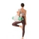 thumbnail image 4 of Nvzi Bolsa básica de lona para esterilla de yoga y pilates con bolsillo para transportarla (color albaricoque), 4 of 5