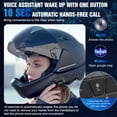 thumbnail image 4 of Altavoces para cascos de moto FEYA 2023, batería de alta duración IPX6, 4 of 9