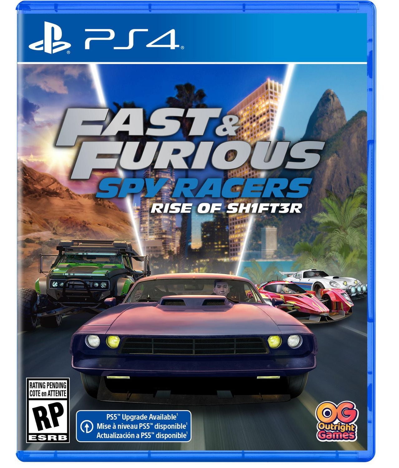Jeu vidéo Fast & Furious: Spy Racers Rise of SH1FT3R pour PlayStation 4 Playstation 4