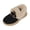 Black, variant on Yellow Womens Snow Boots Wedge Heel Winter Shoes Warm Lined Furry Cuff Comfortable Non-Slip Ankle Booties Slip-On Casual Outdoor Footwear 1.21 Lbs