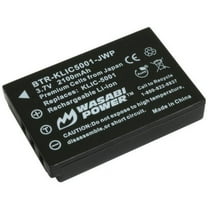 Wasabi Power Battery for Sanyo DB-L50, DB-L50AU