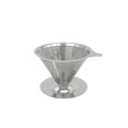 thumbnail image 3 of Vierta sobre el gotero de café, filtro de café sin papel de goteo lento reutilizable, gotero de café de cono para verter sobre la cafetera de acero inoxidable, 3 of 5