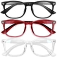 thumbnail image 1 of Gafas Blue Light Gaoye Stylish para mujer, paquete de 3, 1 of 7