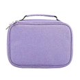 thumbnail image 1 of 72 Slots Multifunctional Foldable Fabric Pencil Case Large Capacity Zipper Pen Bag Purple, 1 of 4