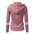 thumbnail image 4 of Chandail d'Automne et d'Hiver pour Femmes Cardigan de Sport à Capuche avec Fermeture Éclair, 4 of 6