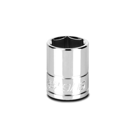 UPC: 0886352121637 | Capri Tools 9/16-Inch Shallow Socket  1/4-Inch Drive  6-Point  SAE