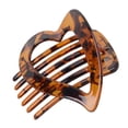 thumbnail image 3 of Clip de pelo de las mujeres jinwen Pinza Delicado Pasador Updo Hairgrip Café Oscuro, 3 of 8