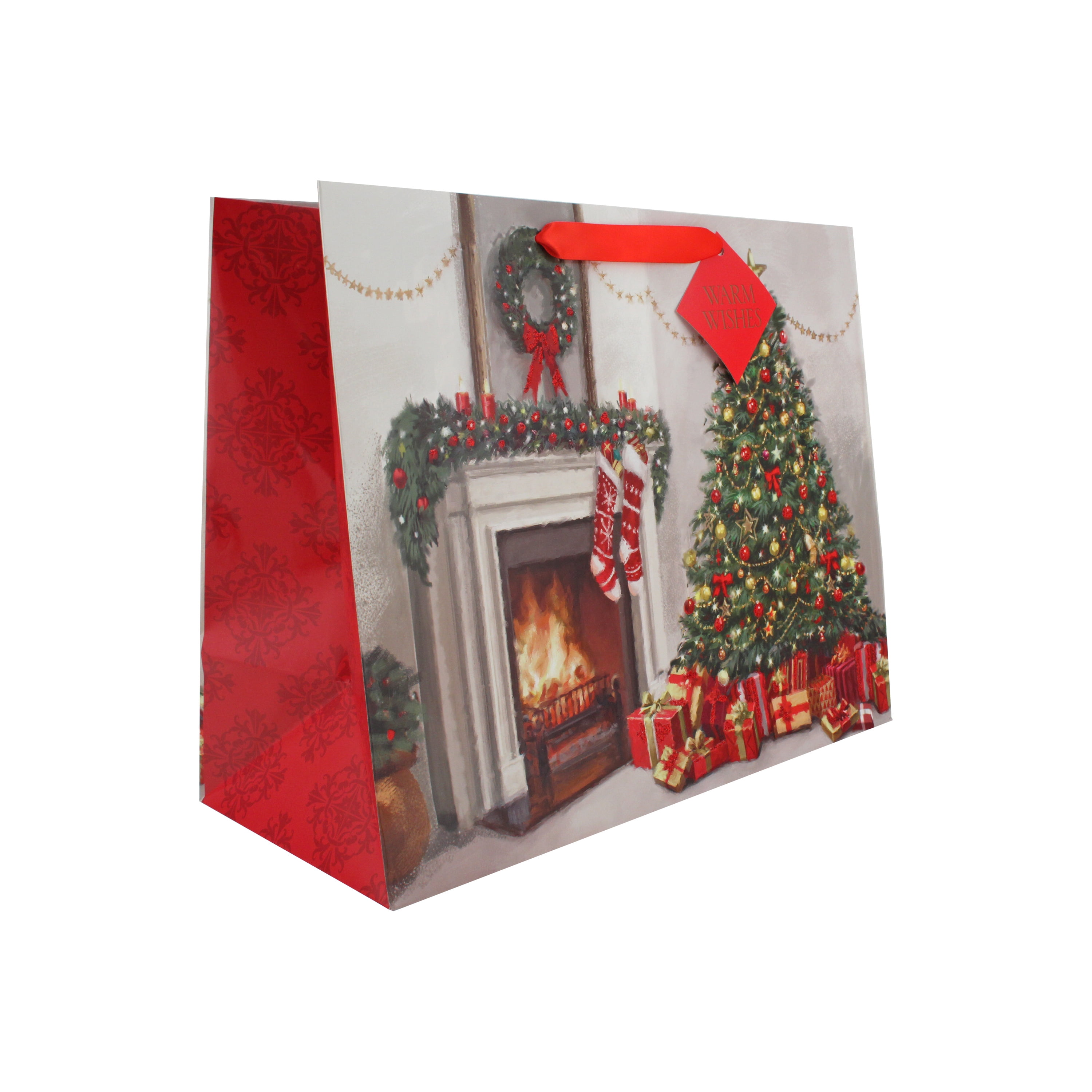 Extra Large Vogue Fireplace Gift Bag Walmart Com