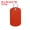 Red, variant on Uxcell Aluminum Blank Tags Rectangle Metal Stamping Blanks Pet ID Label with Key Rings Pink 15Pcs