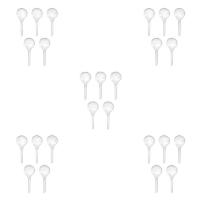 mmirethe 5x Bird Shape Water Globes For Wide Application Automatic Irrigation Device S transparent round 5Set