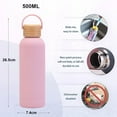 thumbnail image 3 of Thermos, Stainless steel, 500 ml, Pink/Beige, 3 of 5