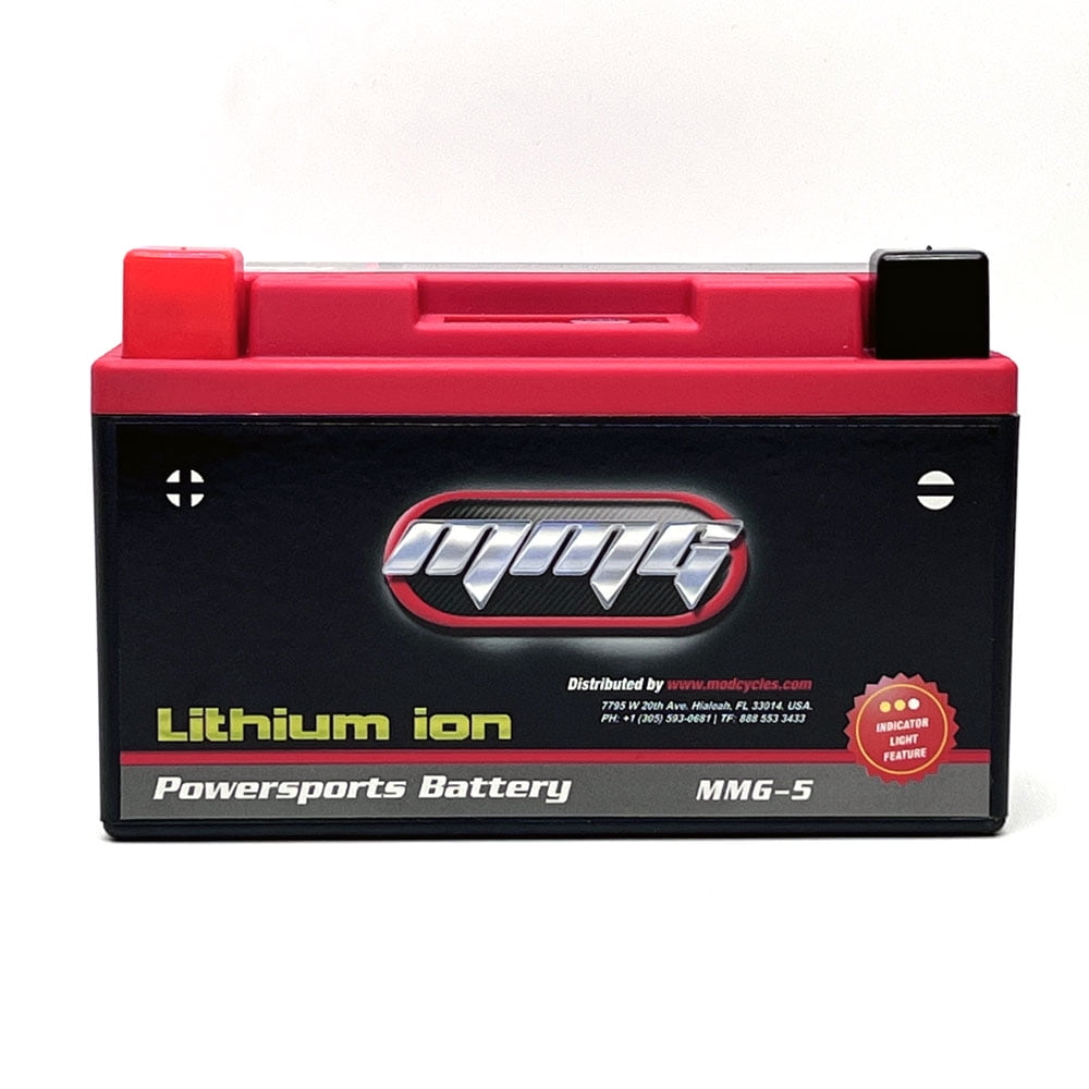 YT12B-BS (YB12B-4) MMG Lithium Ion Battery for Motorcycles ATV and Scooters (MMG5)